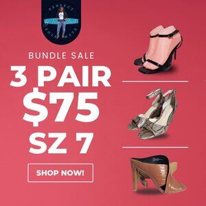 ✨Size 7 Heel Bundle – Jessica Simpson, NY&C, ASOS – 3 Pairs – $75